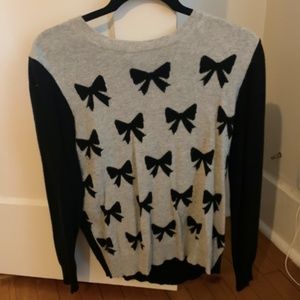 J Crew Bow Sweater